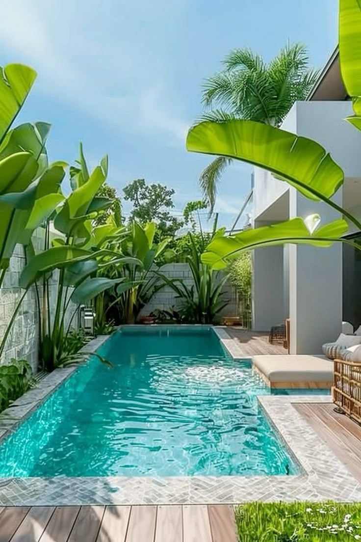Ideas de piscinas de obra modernas. - PISCINAS CASA